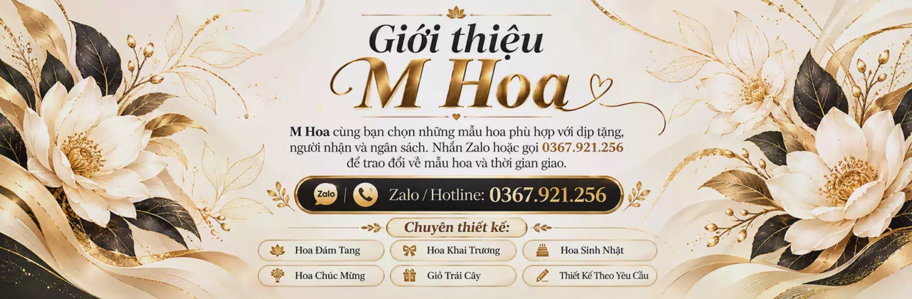 Ảnh bìa Shop hoa tươi Phường Hàm Thắng Lâm Đồng - Cùng bạn gửi lời cảm ơn